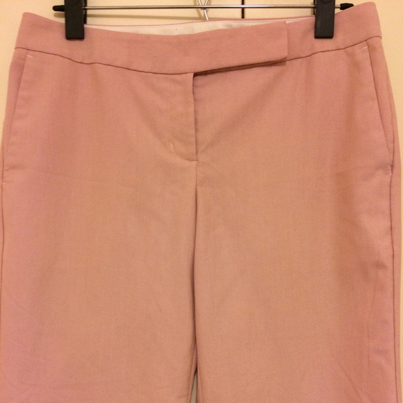 Express Capris Ladies Size 6 EDITOR Cropped Pink - Picture 3 of 8